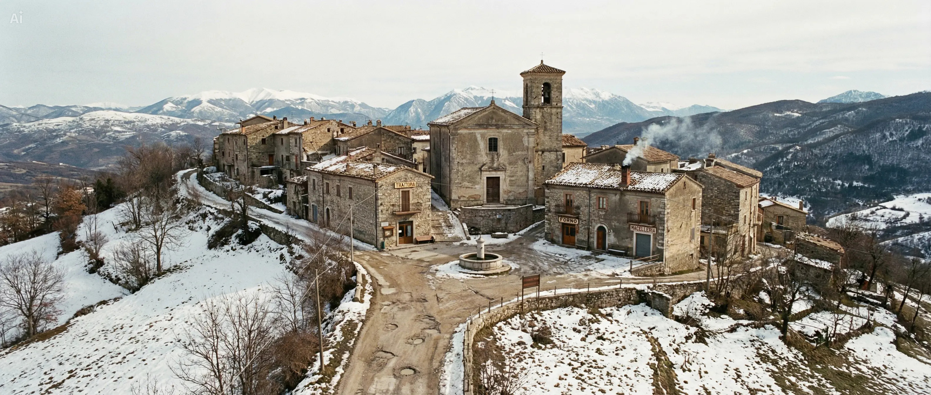 The Abruzzo village 